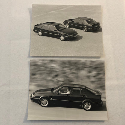 1992 Saab 9000 Car Press Kit Brochure Photos German Text
