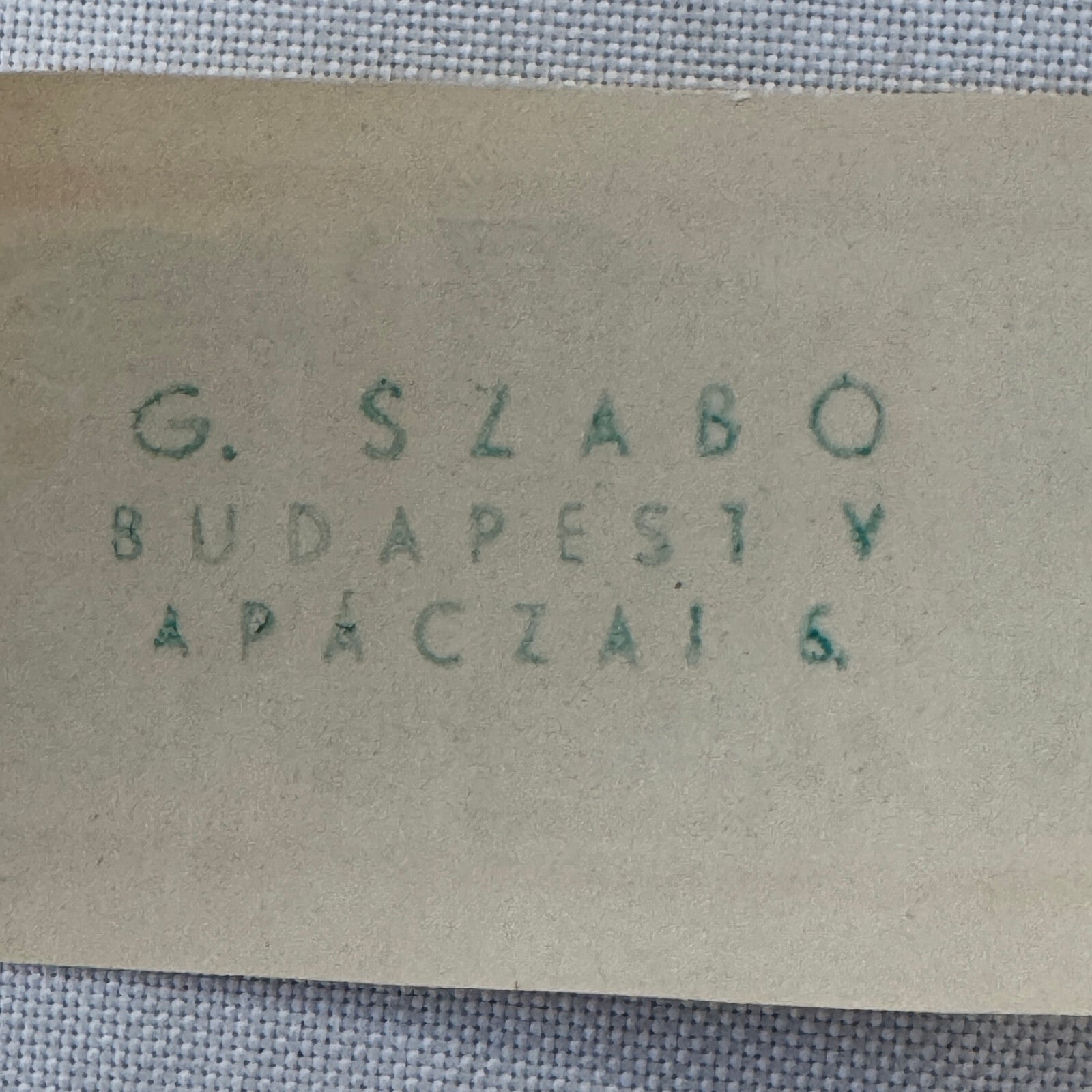 Vintage Hotel Travel Label Hotel Balkan Touriste Tirnovo Bulgaria