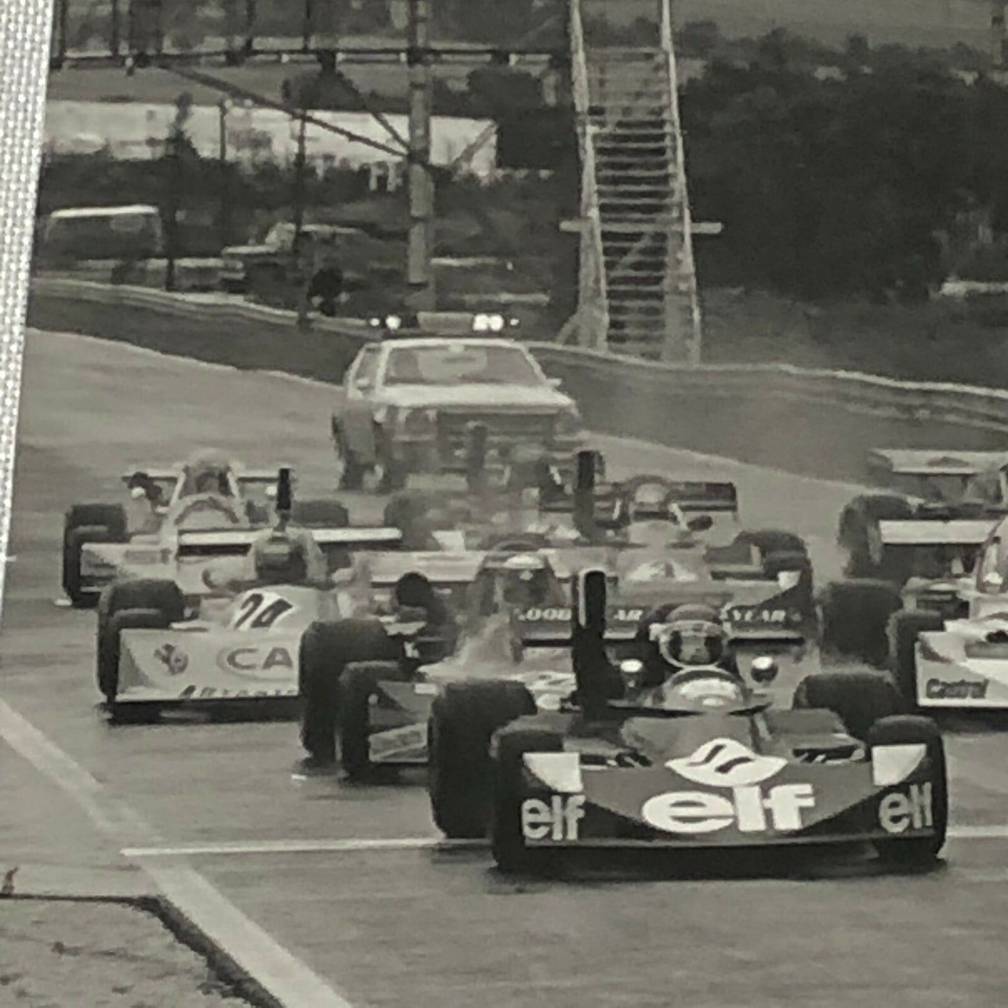 Vintage 1975 Formula 2 F2 Racing Photo Photograph Estoril Grand Prix Cars 
