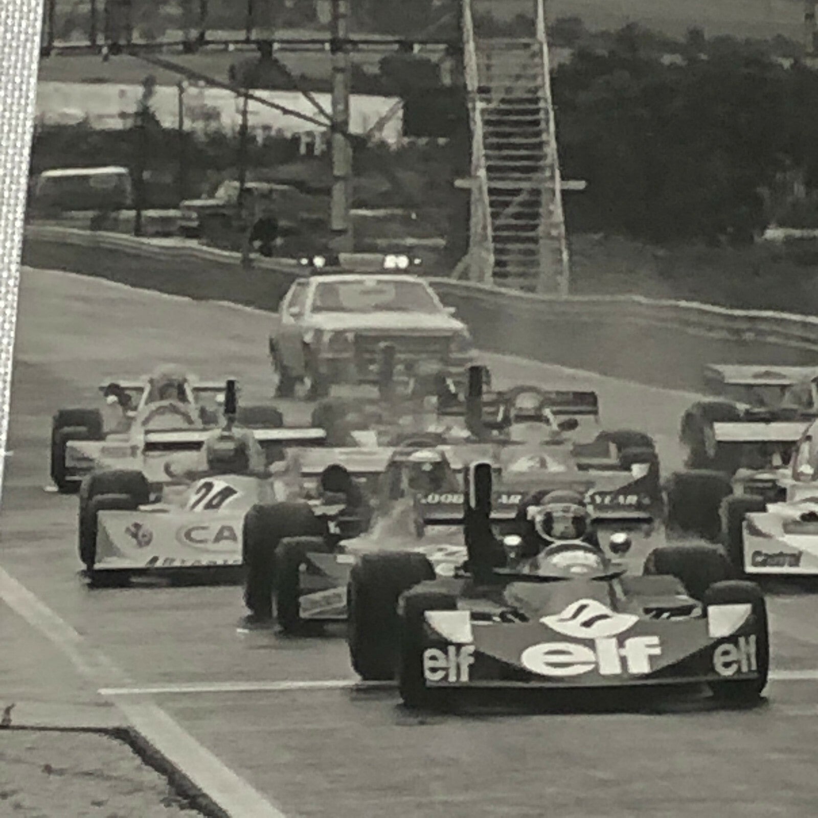 Vintage 1975 Formula 2 F2 Racing Photo Photograph Estoril Grand Prix Cars 