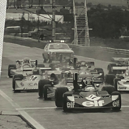 Vintage 1975 Formula 2 F2 Racing Photo Photograph Estoril Grand Prix Cars 