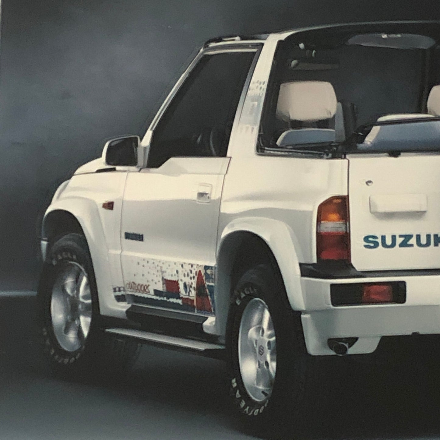 Suzuki Vitara De Luxe Cabrio Outdoors Car Factory Press Photo Photograph