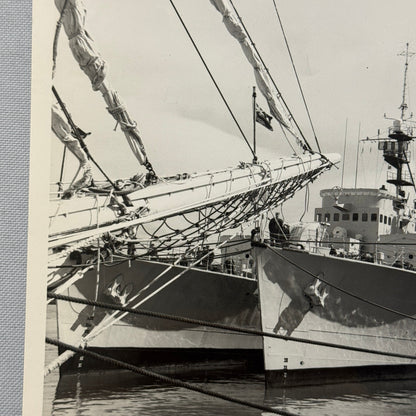 Vintage Military Ship Boat Photo Photograph Royal Canadian Navy
