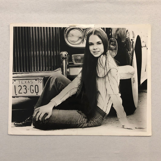 Hollywood Movie Star Actress Photo Photograph Print Unidentified Beautiful Car