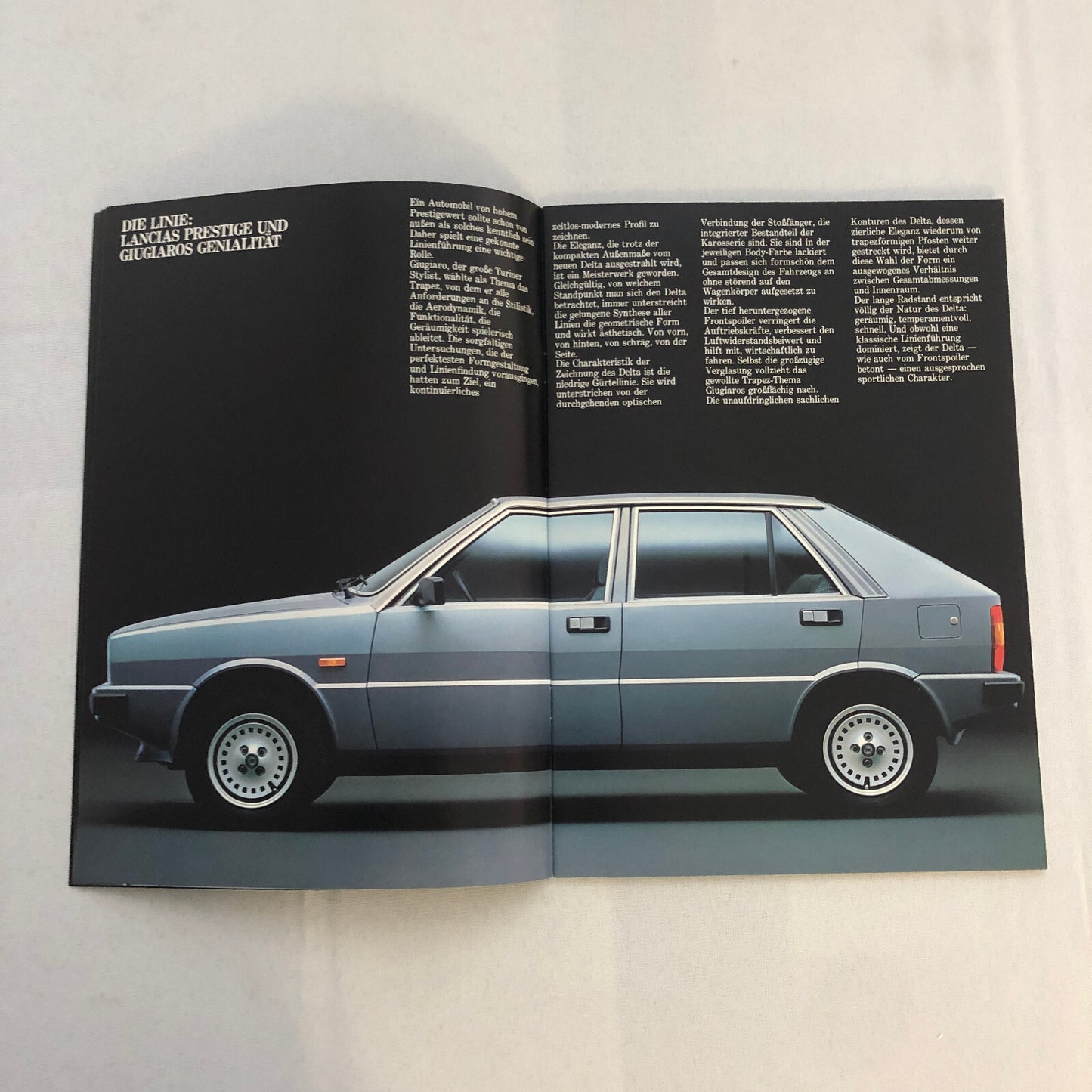 1980 Lancia 1300 and 1500 Car Sales Brochure Catalog German Text