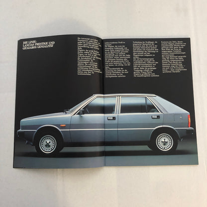 1980 Lancia 1300 and 1500 Car Sales Brochure Catalog German Text