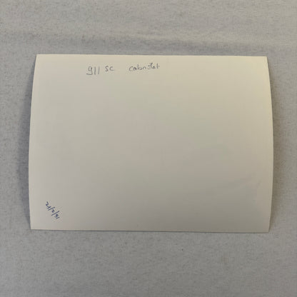 Porsche 911 SC Cabriolet Convertible Car Factory Press Photo Photograph