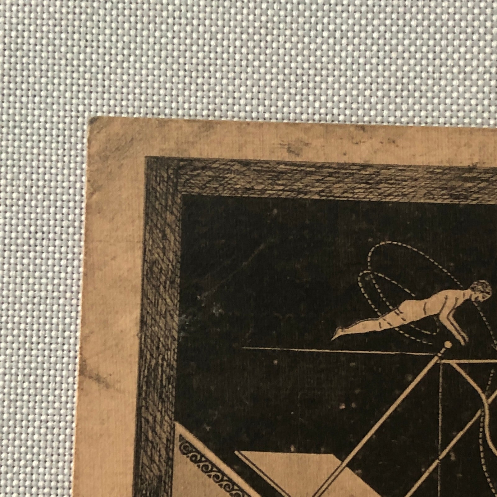 Circus Acrobat Act Performer Postcard Post Card Brothers Dalf Vintage