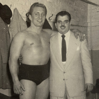 Vintage Wrestling Photo Photograph Buddy Rogers Wrestler