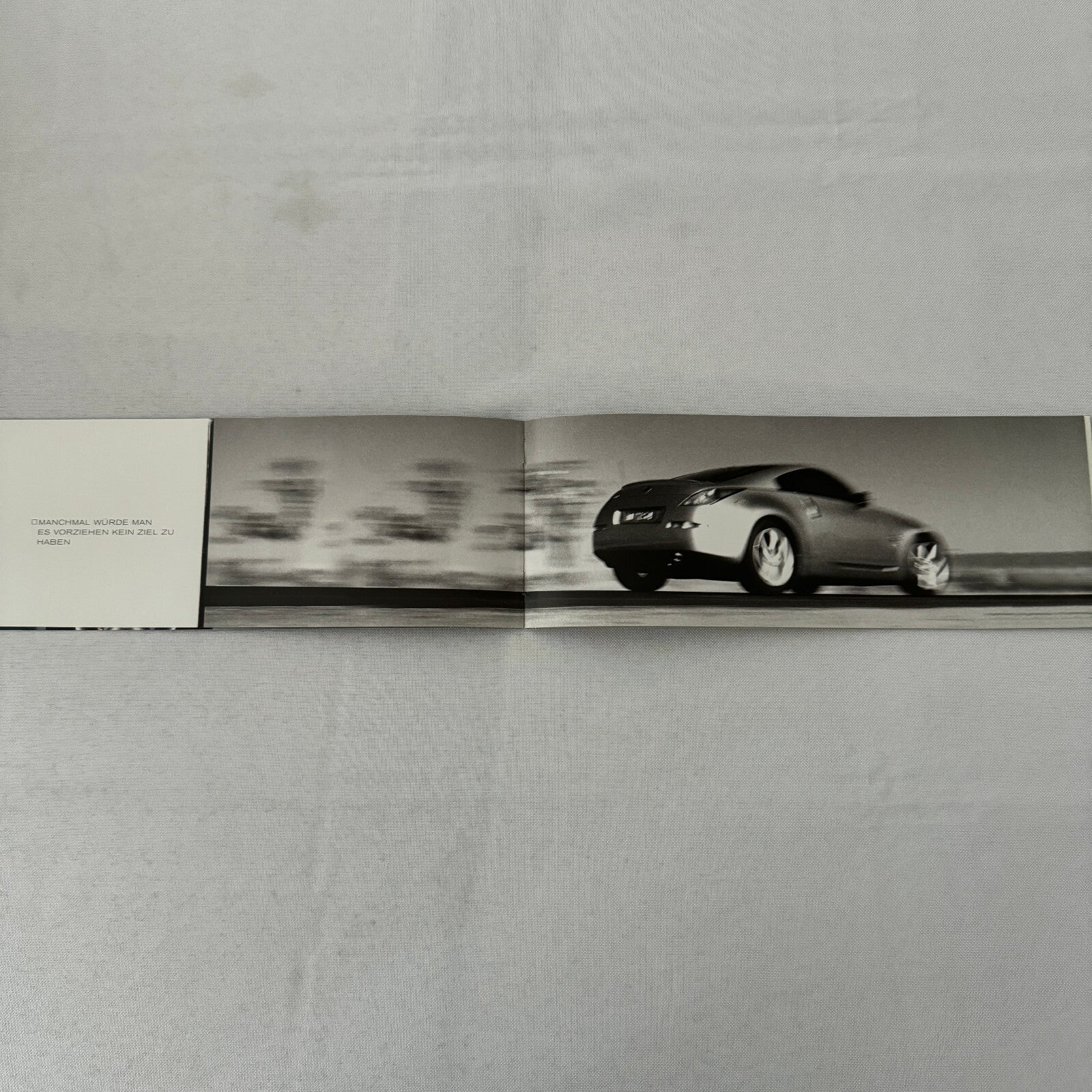 Nissan 350Z 350 Z Coupe Car Sales Brochure Catalog GERMAN Text 2003