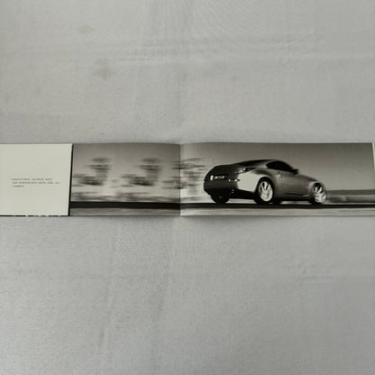 Nissan 350Z 350 Z Coupe Car Sales Brochure Catalog GERMAN Text 2003
