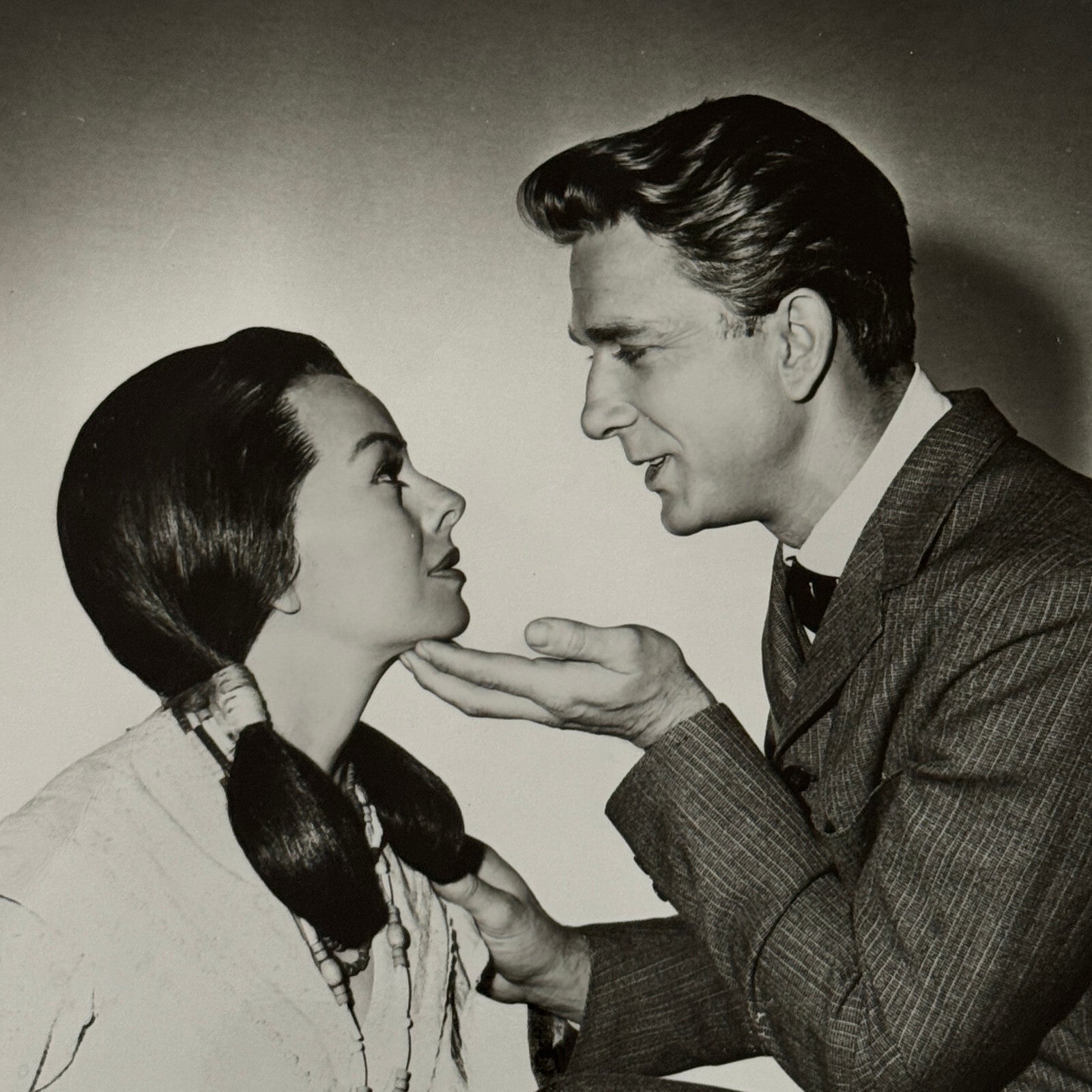 Vintage Movie Still Photo Photograph Leslie Nielsen Actor Actress Modern Print