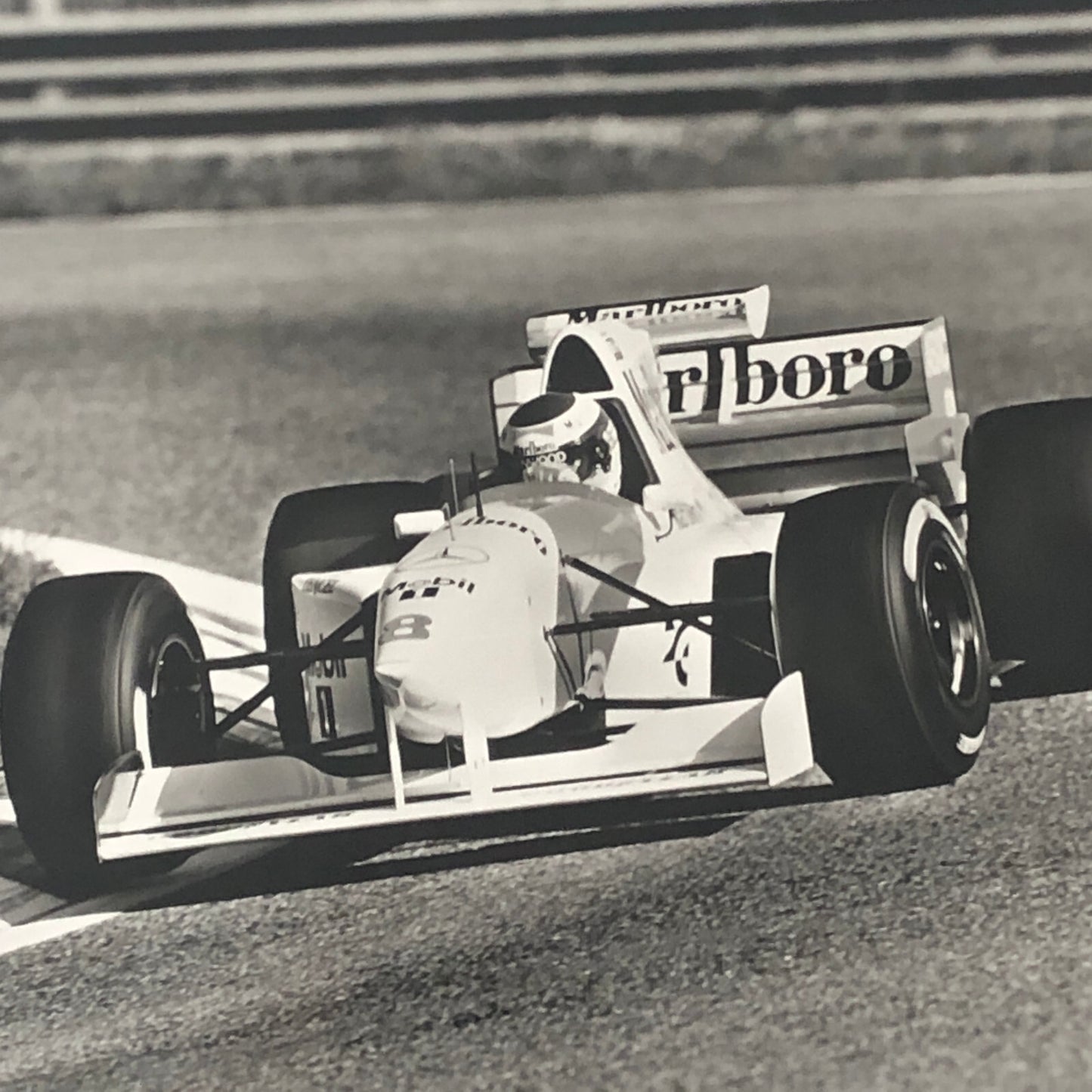 Mika Hakkinen McLaren Mercedes MP4/10 Photo Photograph F1 Formula One 1995