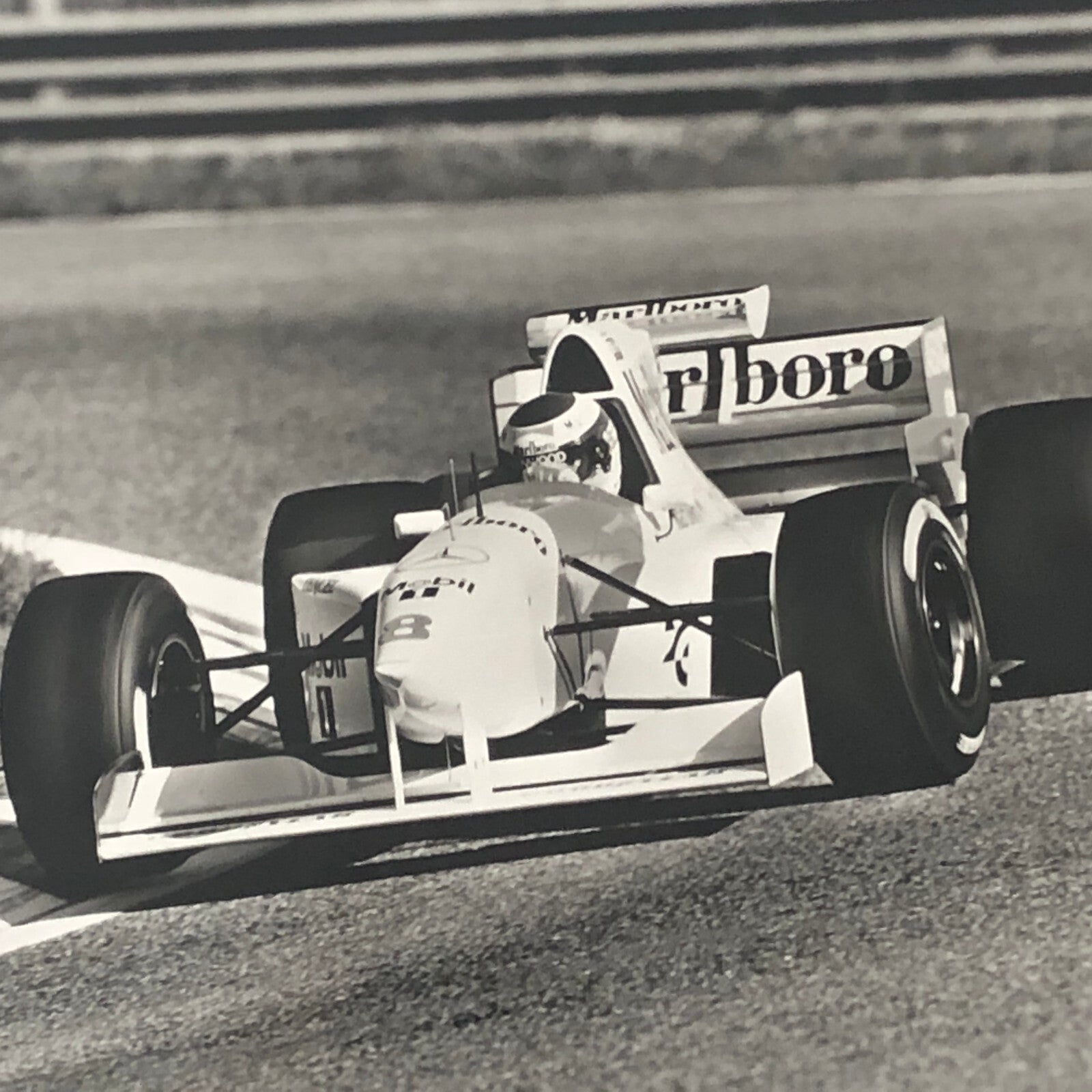 Mika Hakkinen McLaren Mercedes MP4/10 Photo Photograph F1 Formula One 1995