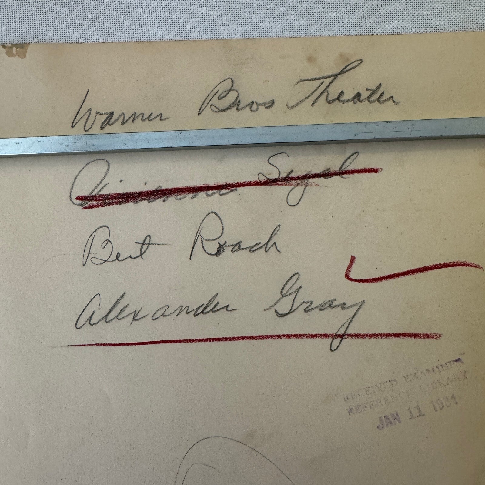 Vintage Movie Press Photo Photograph Viennese Nights Warner Brothers Vitaphone