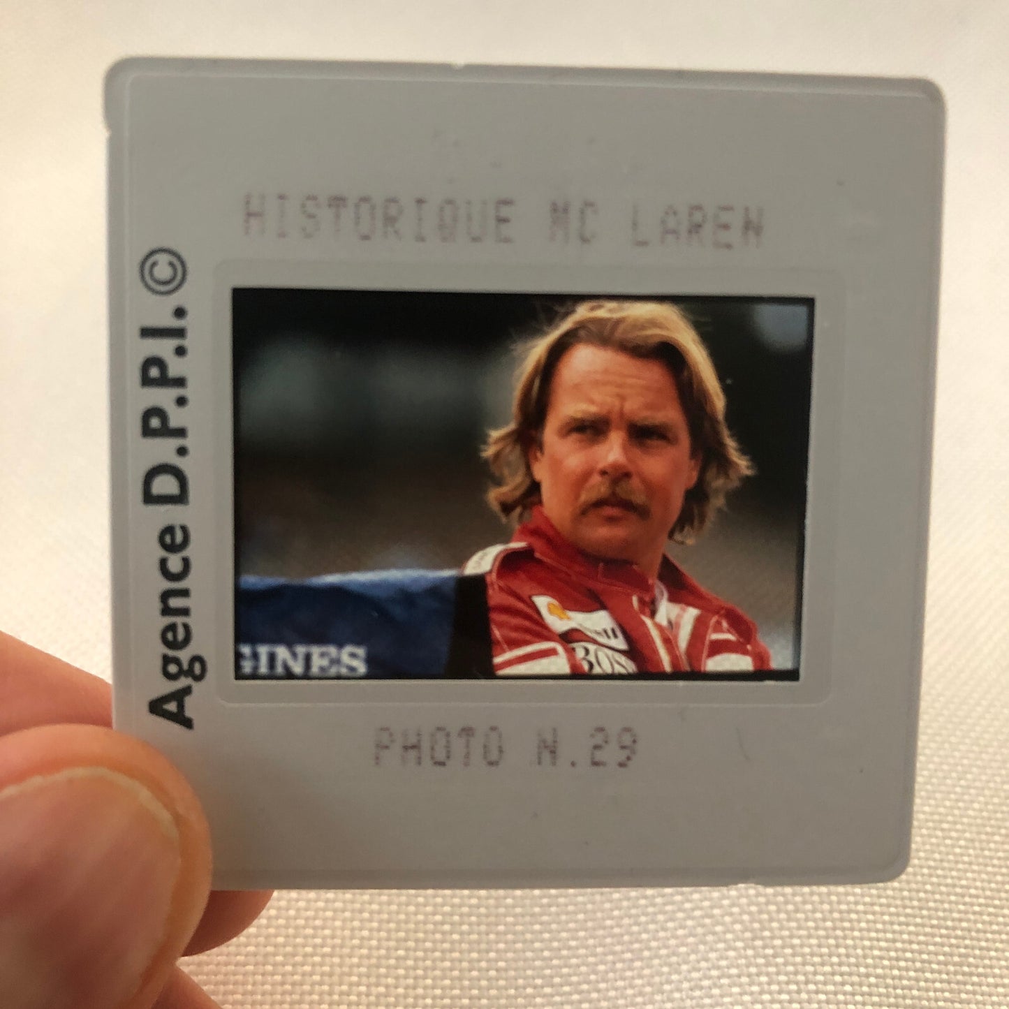 Keke Rosberg McLaren Racing Driver F1 Formula One 35MM Photo Slide