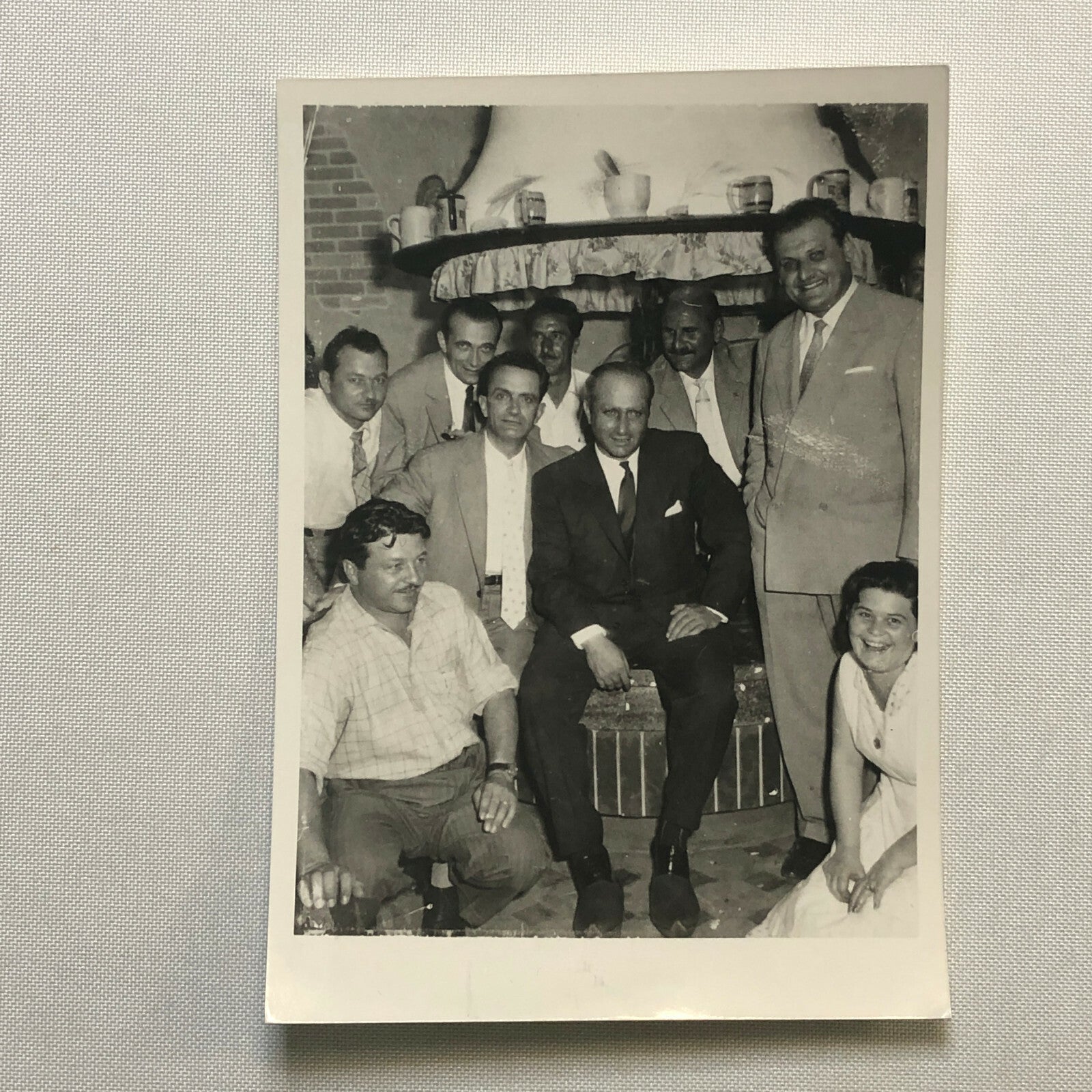 Vintage Racing Driver Photo Photograph Juan Manuel Fangio JM Fangio 