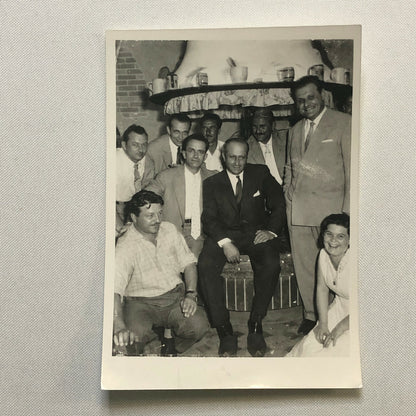 Vintage Racing Driver Photo Photograph Juan Manuel Fangio JM Fangio 