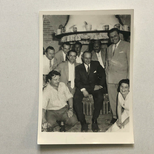 Vintage Racing Driver Photo Photograph Juan Manuel Fangio JM Fangio 