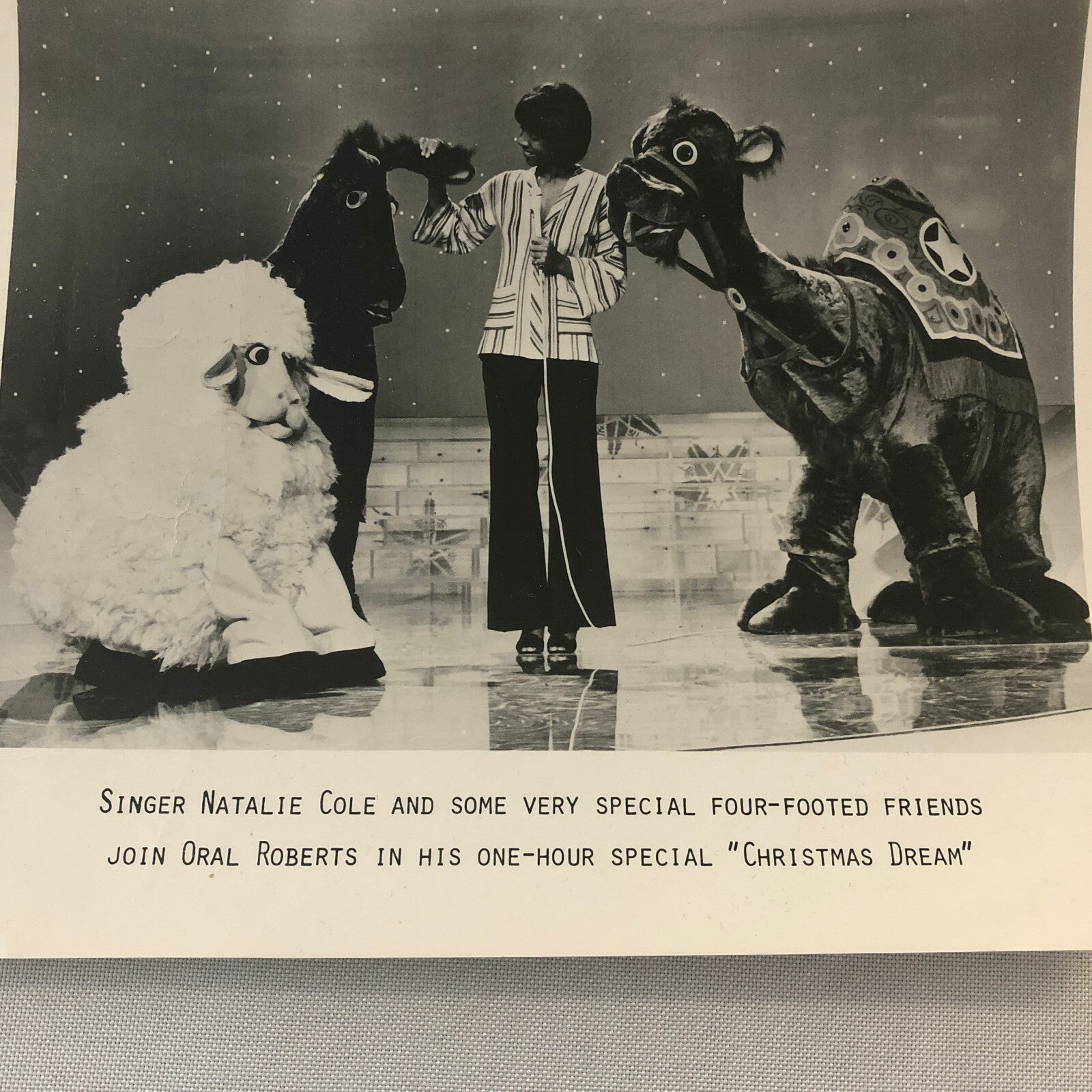 Natalie Cole Christmas Dream Special Television Press Photo Photograph