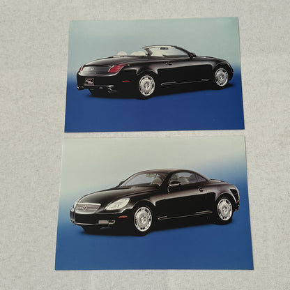 2001 Lexus Toyota Press Kit German Language SC430 Avensis Brochure