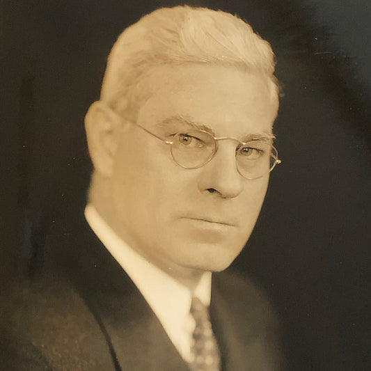 Press Photograph Photo Chief Surgeon Doctor Dr Walter Treadway 1933 Underwood