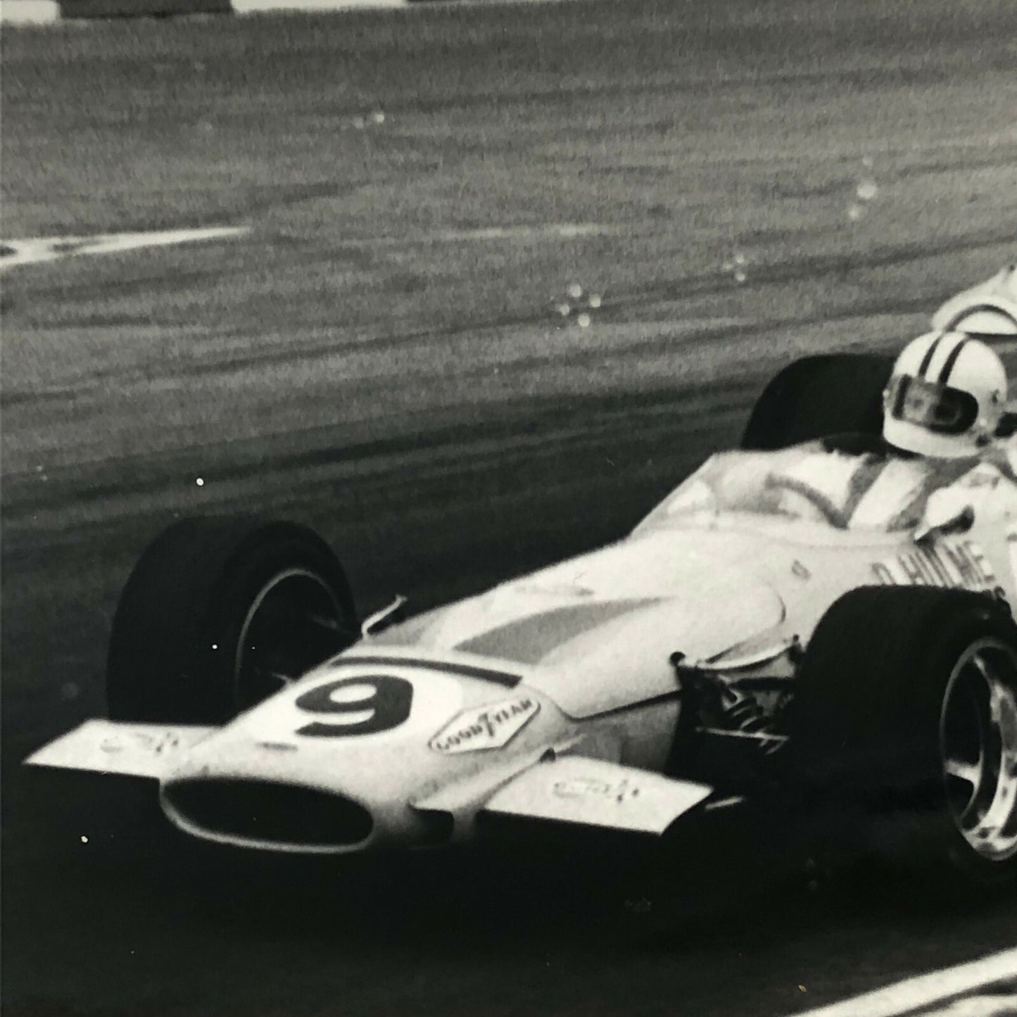 Vintage Racing Car Photo Photograph Print Denny Hulme McLaren Brands Hatch 1970
