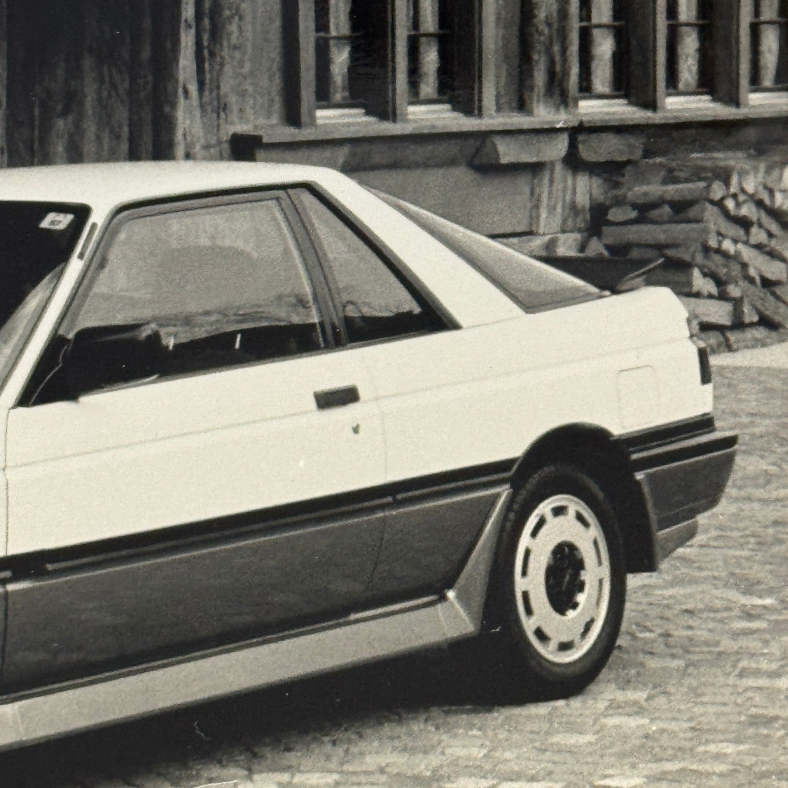 Nissan Sunny GTi 16V Coupe Car Factory Press Photo Photograph Swiss Vintage 1988