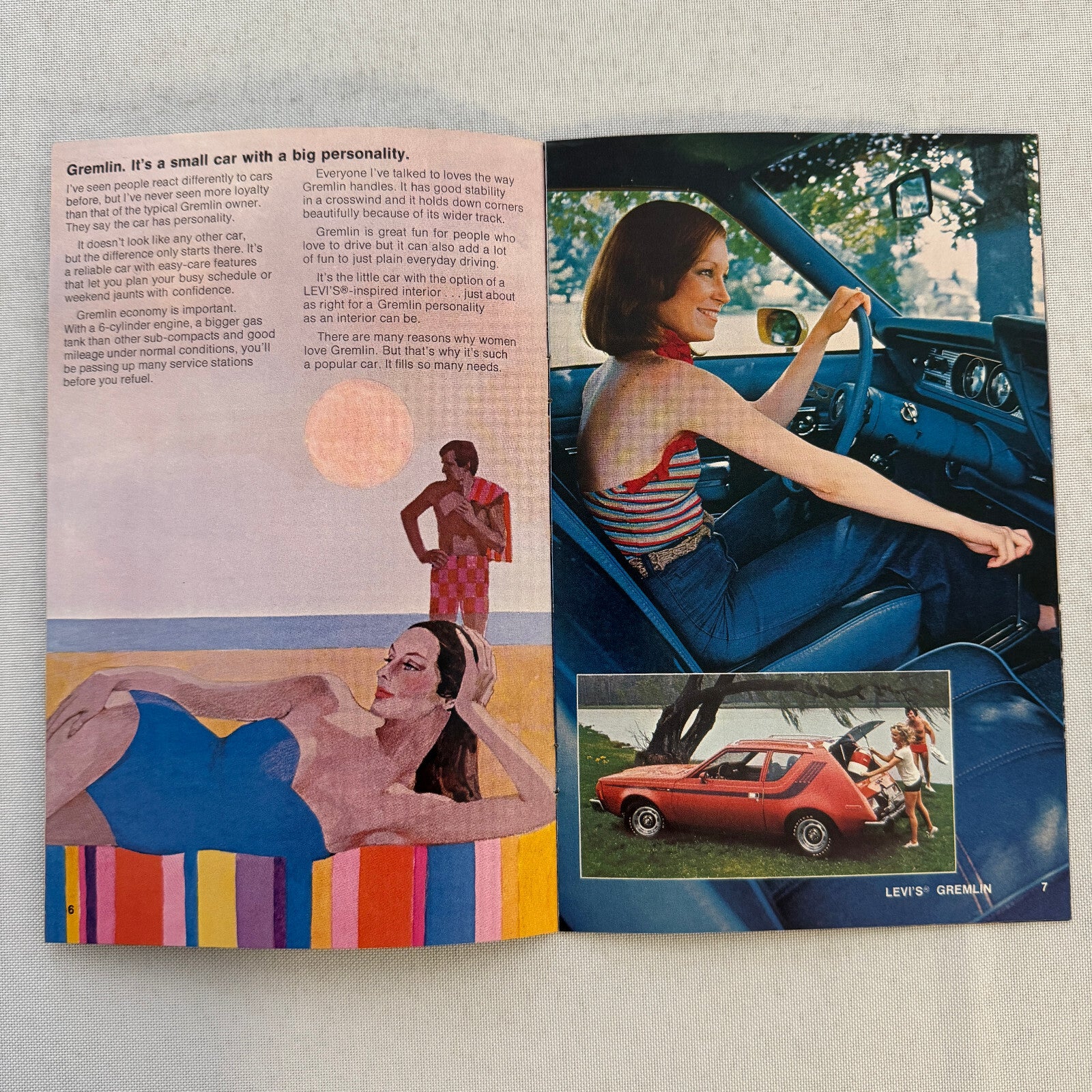 American Motors AMC Sales Brochure Catalog Levis Gremlin Matador X Hornet