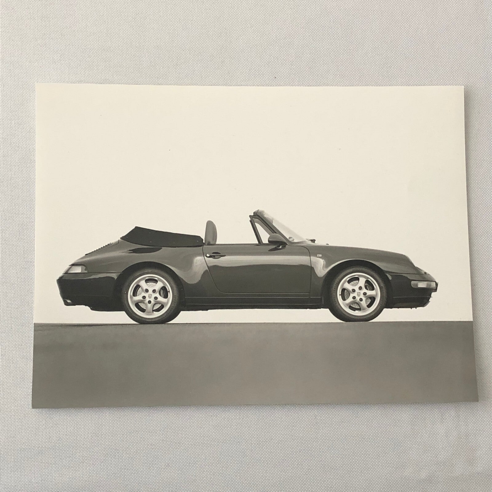 Porsche 911 Carrera Cabriolet Convertible Photo Photograph Lot of 4