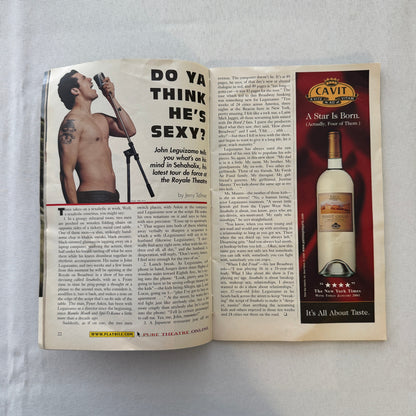 Where's My Money Signed Playbill Autographed Program David Deblinger 2001