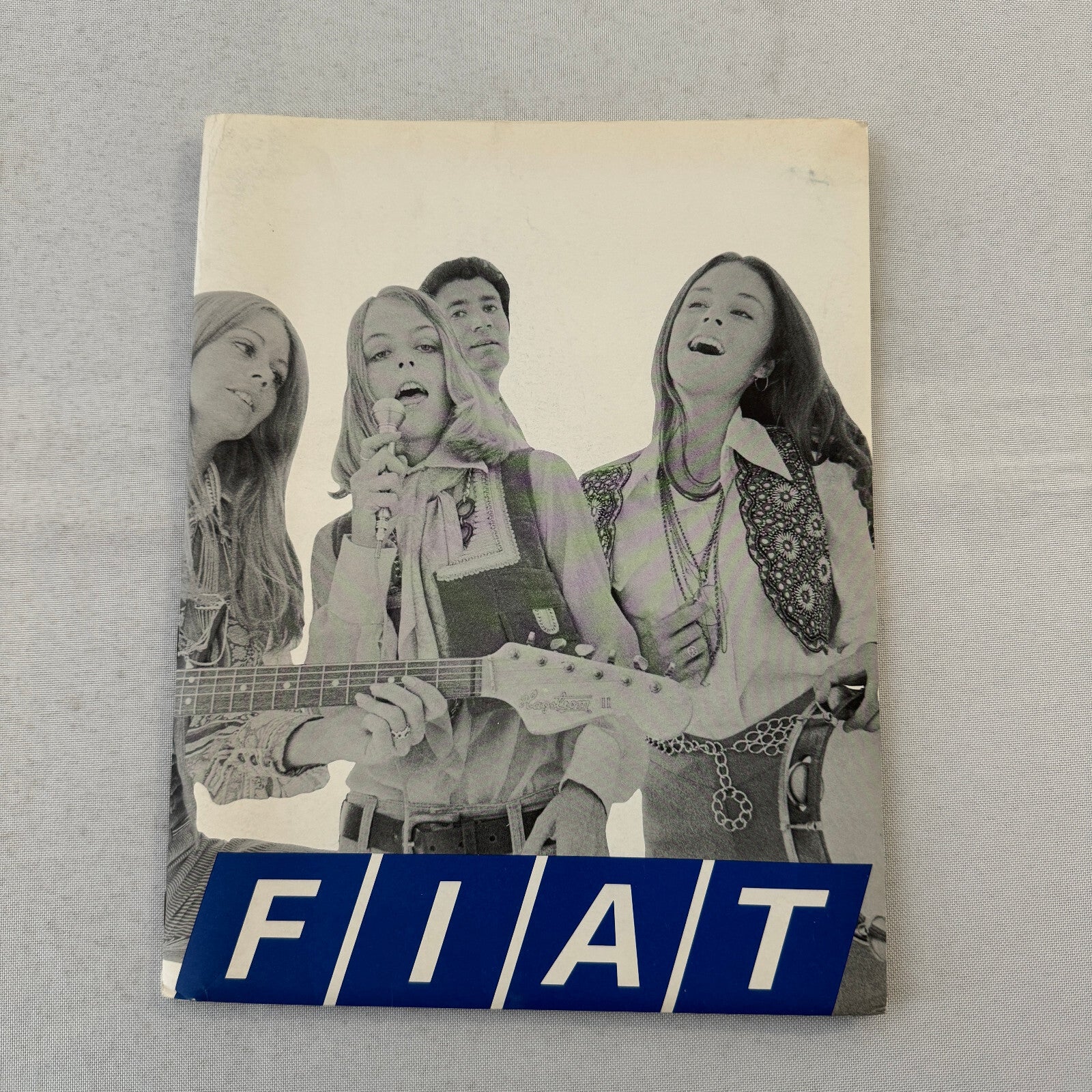 1970 Fiat Press Kit Brochure Photos 124 850 Sport Coupe 124S 850 Sedan