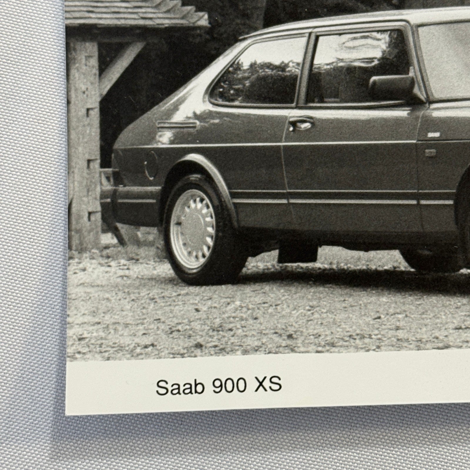 1992 Saab 900 XS Car Automobile Factory Photo Photograph Print Vintage