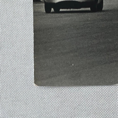 Vintage Racing Press Photo Photograph Print Tag AL22E3