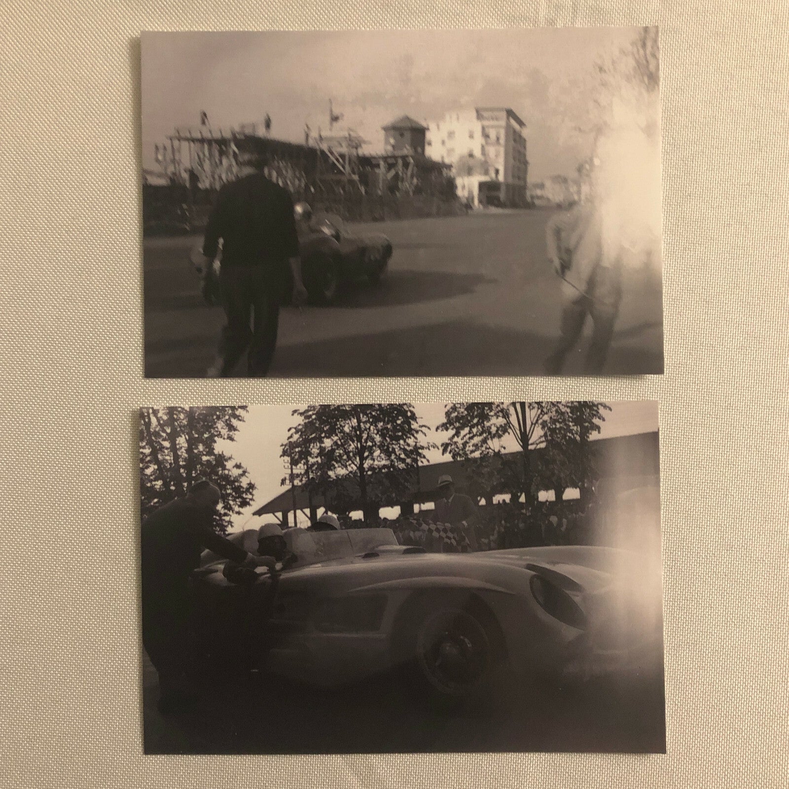 Italian Racing Photo Print Lot of 10 - Mercedes Maserati + Modern 