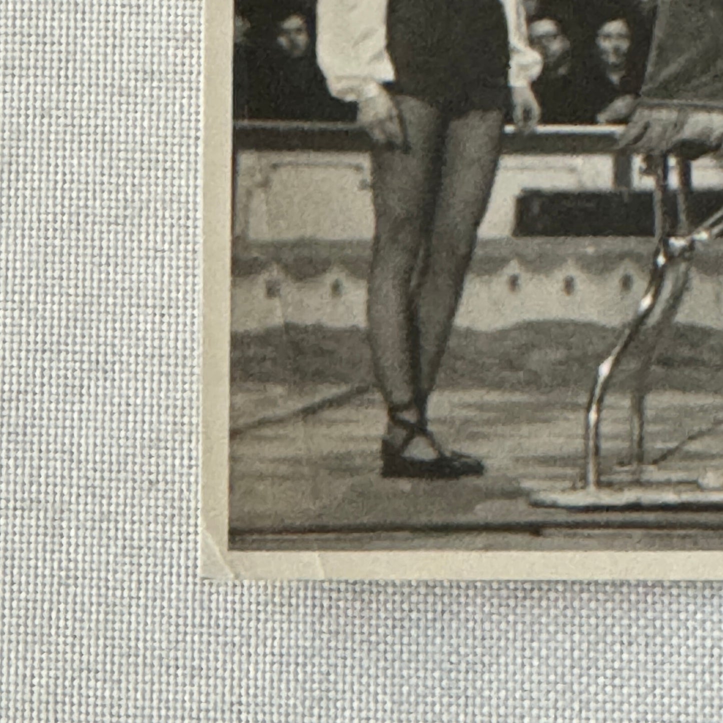 Vintage Circus Acrobat Tumbling Act Photo Photograph Original Allison Berlin