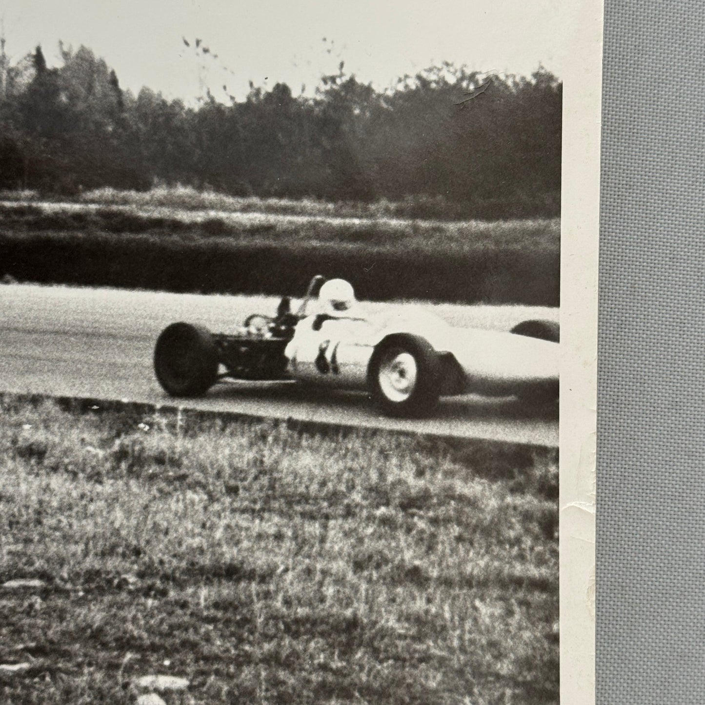 Vintage Car Racing Photo Circuit Mont Tremblant Quebec Photograph