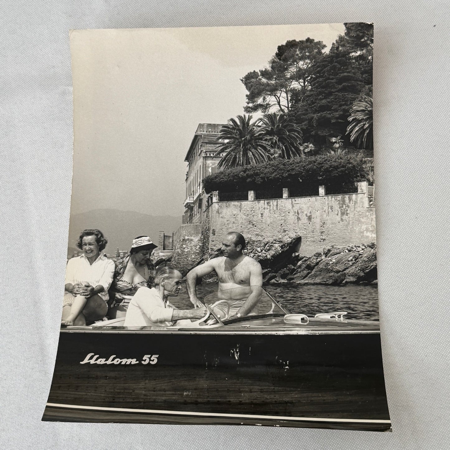 Juan Manuel Fangio Retirement Vacation Holiday Italian Press Photo F1 Racing