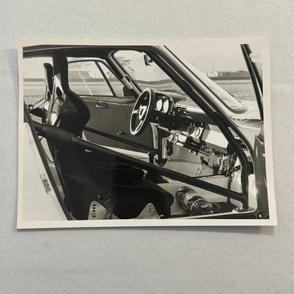 Porsche Racing Car Interior Photo Photograph Print
