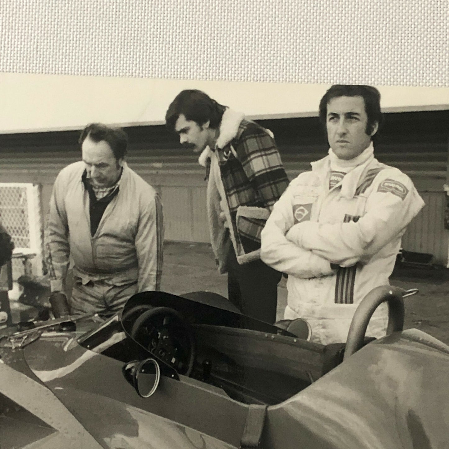 Vintage Alfa Romeo Brabham Martini Racing Car Photo Photograph Gordon Murray + 