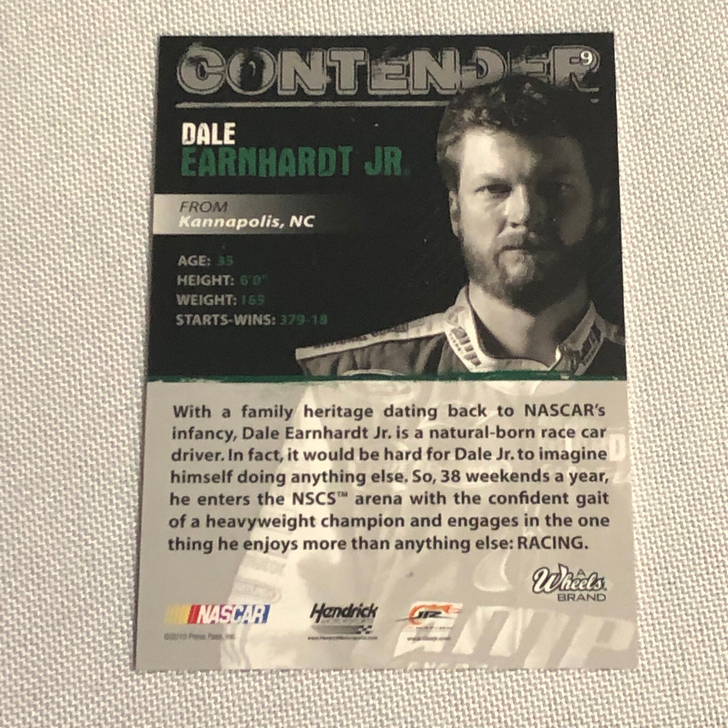 2010 Dale Earnhardt Jr Wheels Main Event Purple Parallel Nascar /25 NASCAR