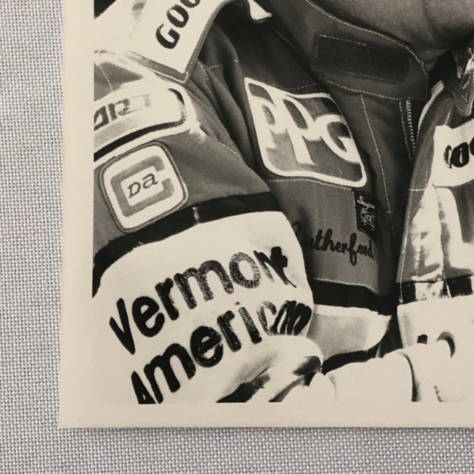 Vintage Indy Indianapolis Racing Photo Photograph Johnny Rutherford 1986