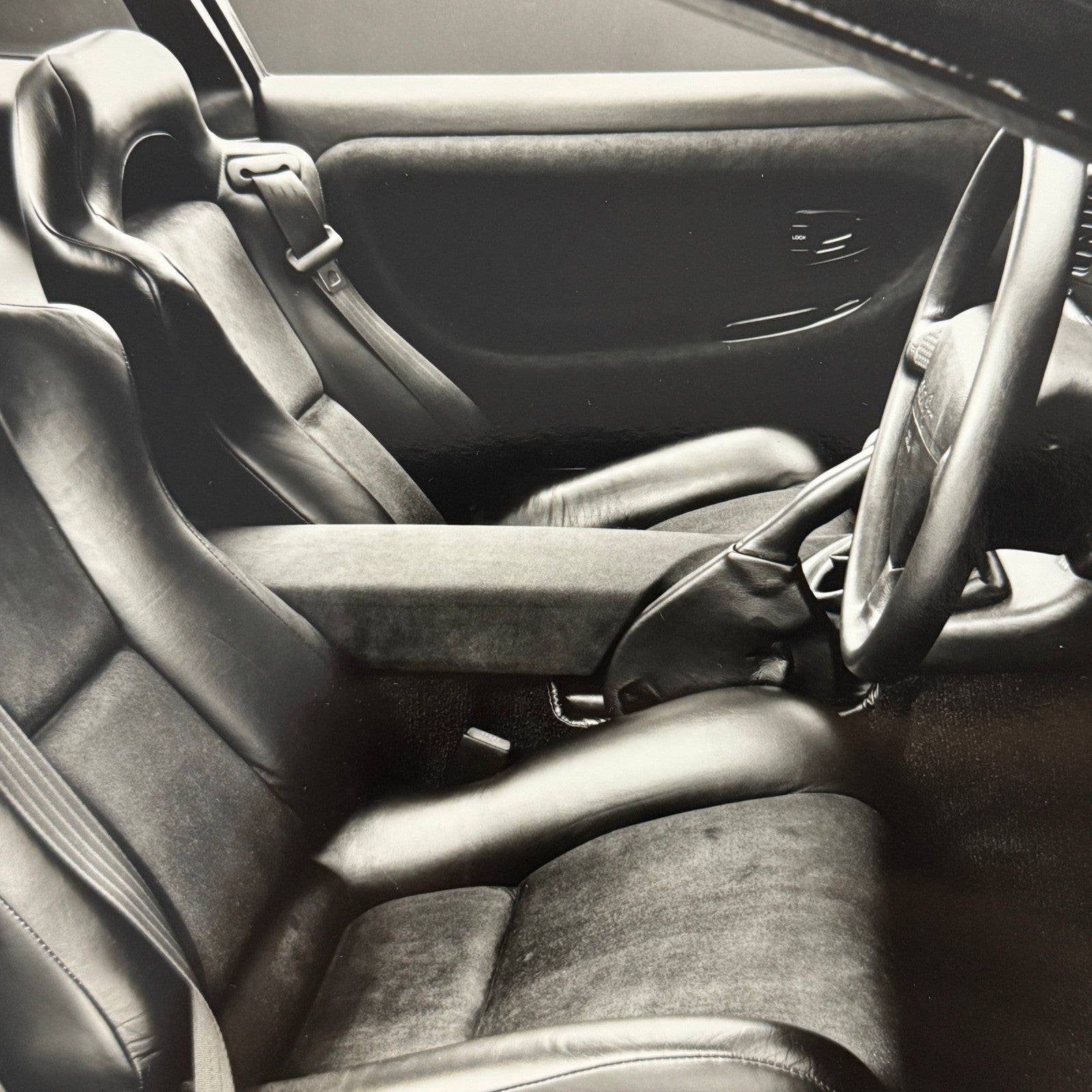 1989 Toyota Concept Car Photo Photograph Print Lot 2x Toyota 4500 GT