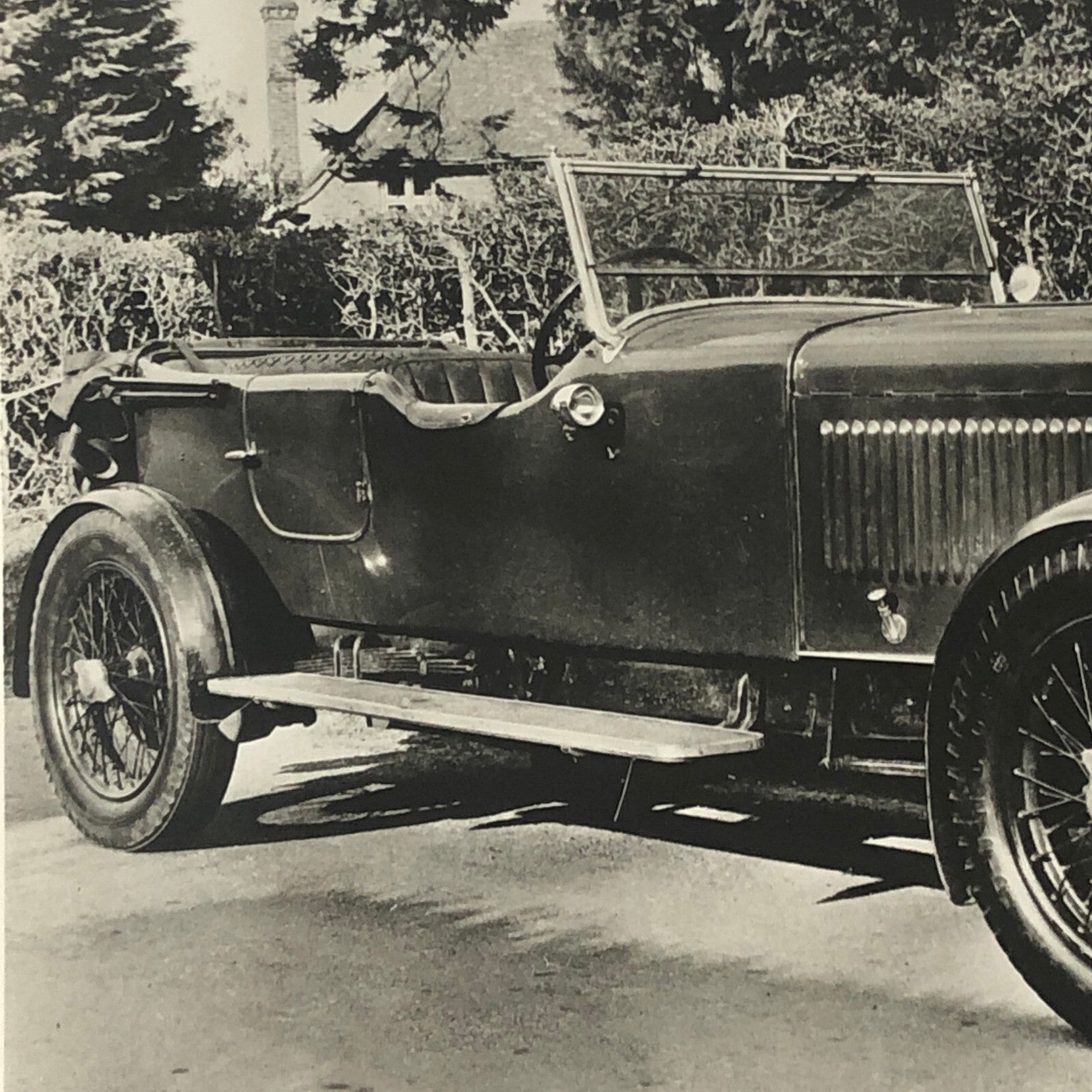 Vintage 1926 Sunbeam Car Automobile British Travel Association Photo Photograph 