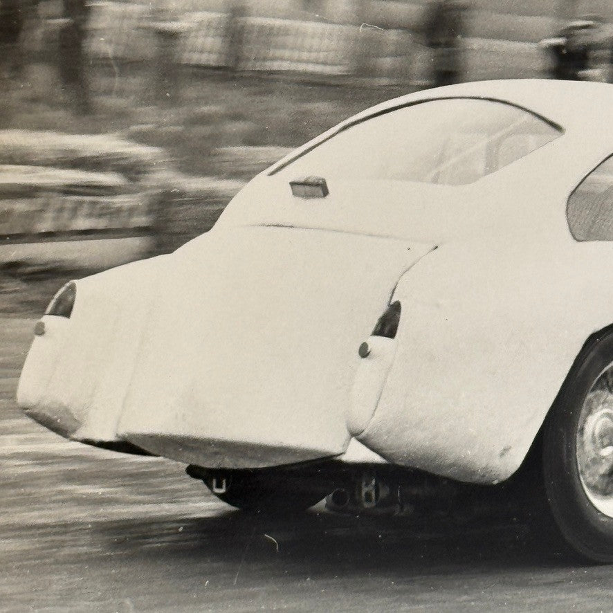 Vintage Racing Photo 1954 Goodwood Unidentified Car Motorsport Race Car