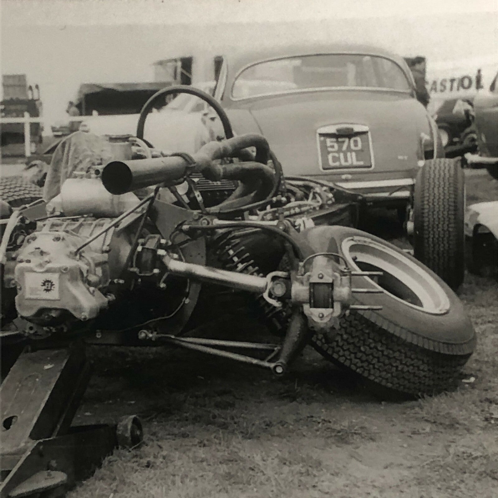 Vintage Racing Car Photo Photograph Print Motorsport Race