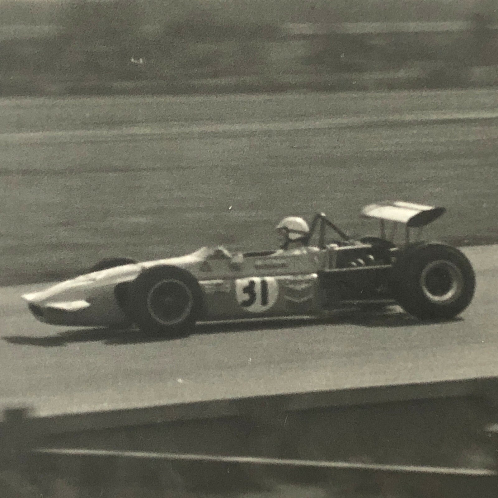 Vintage Racing Car Photo Photograph - Xavier Perrot March 702 Squadra Tartaruga