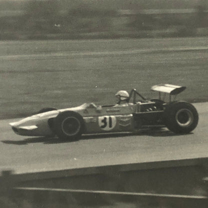 Vintage Racing Car Photo Photograph - Xavier Perrot March 702 Squadra Tartaruga