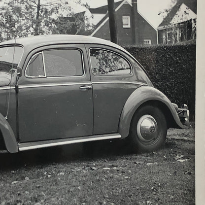 Vintage Volkswagen VW Beetle Bug Car Photo Photograph