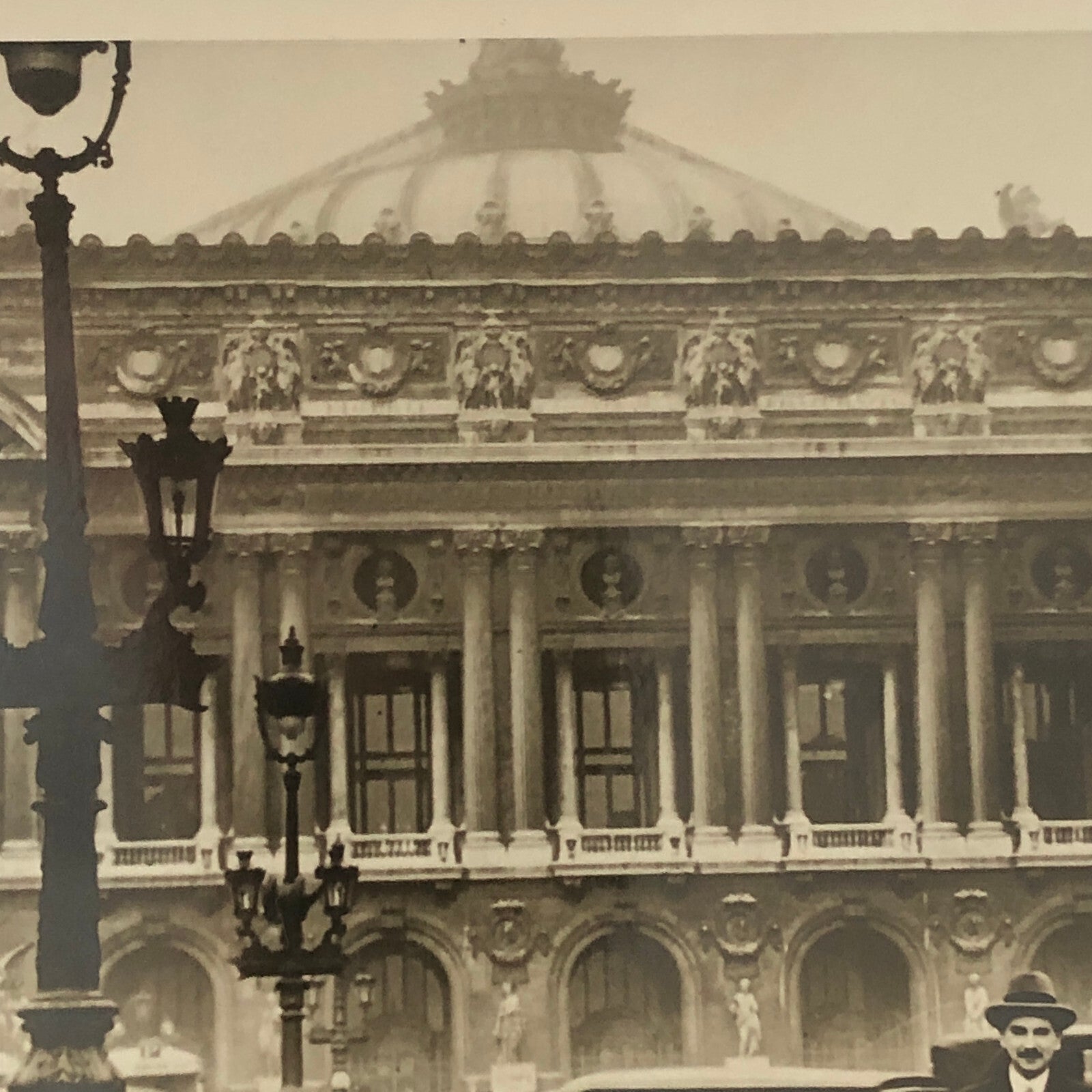 Press Photo Photograph Grand Opera de Paris Tito Schipa Concert Cars